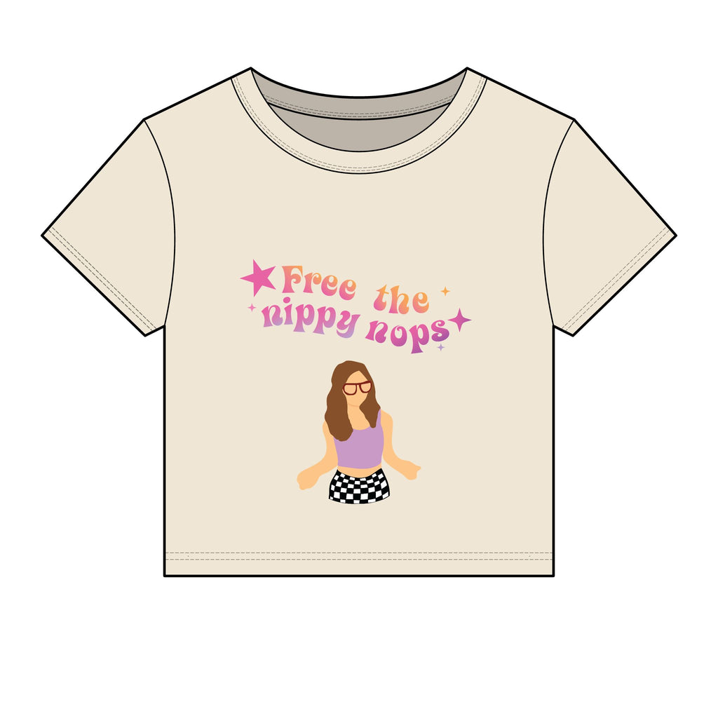 Free the Nippy Nops Baby Tee