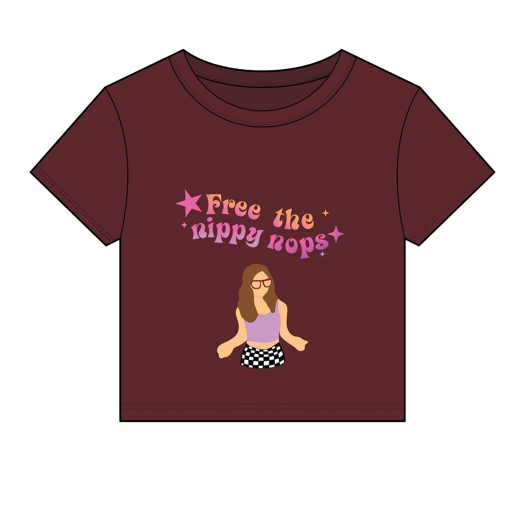 Free the Nippy Nops Baby Tee