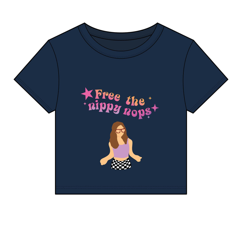 Free the Nippy Nops Baby Tee