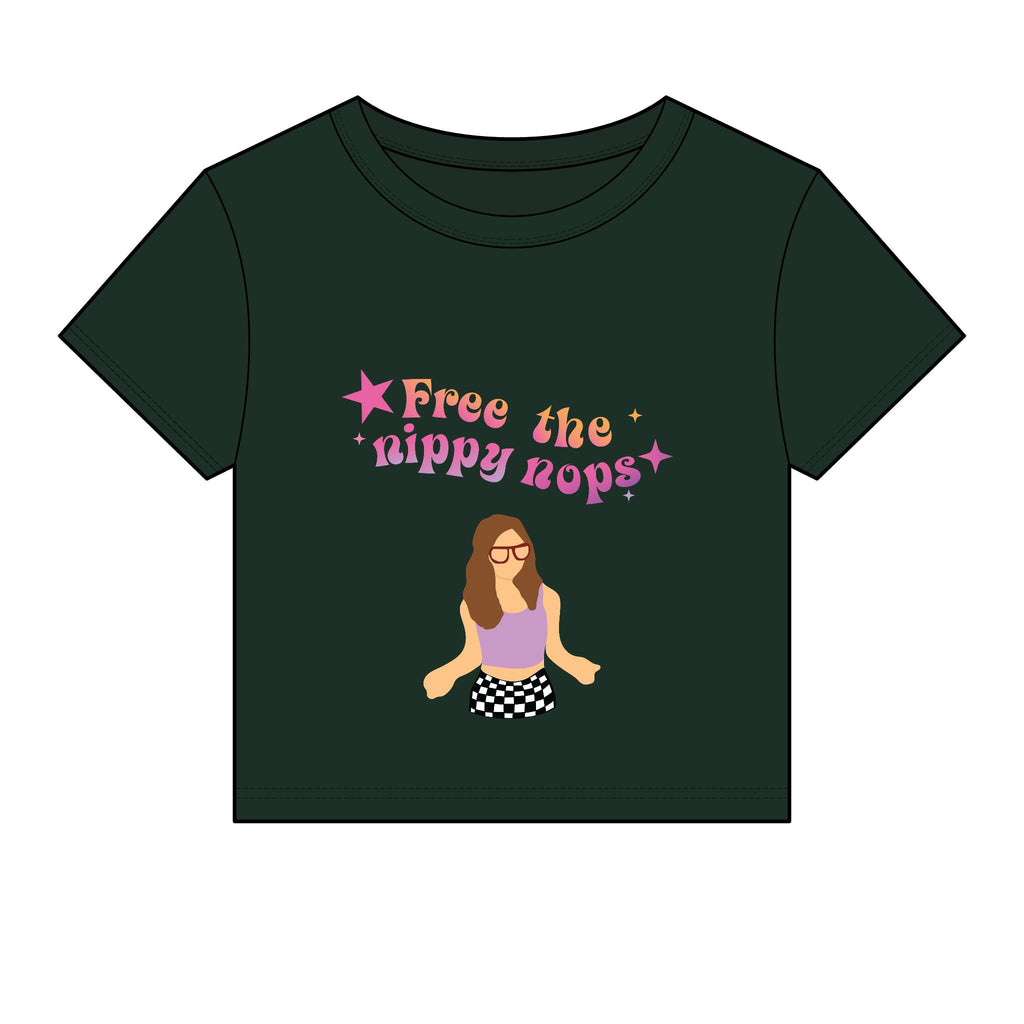 Free the Nippy Nops Baby Tee