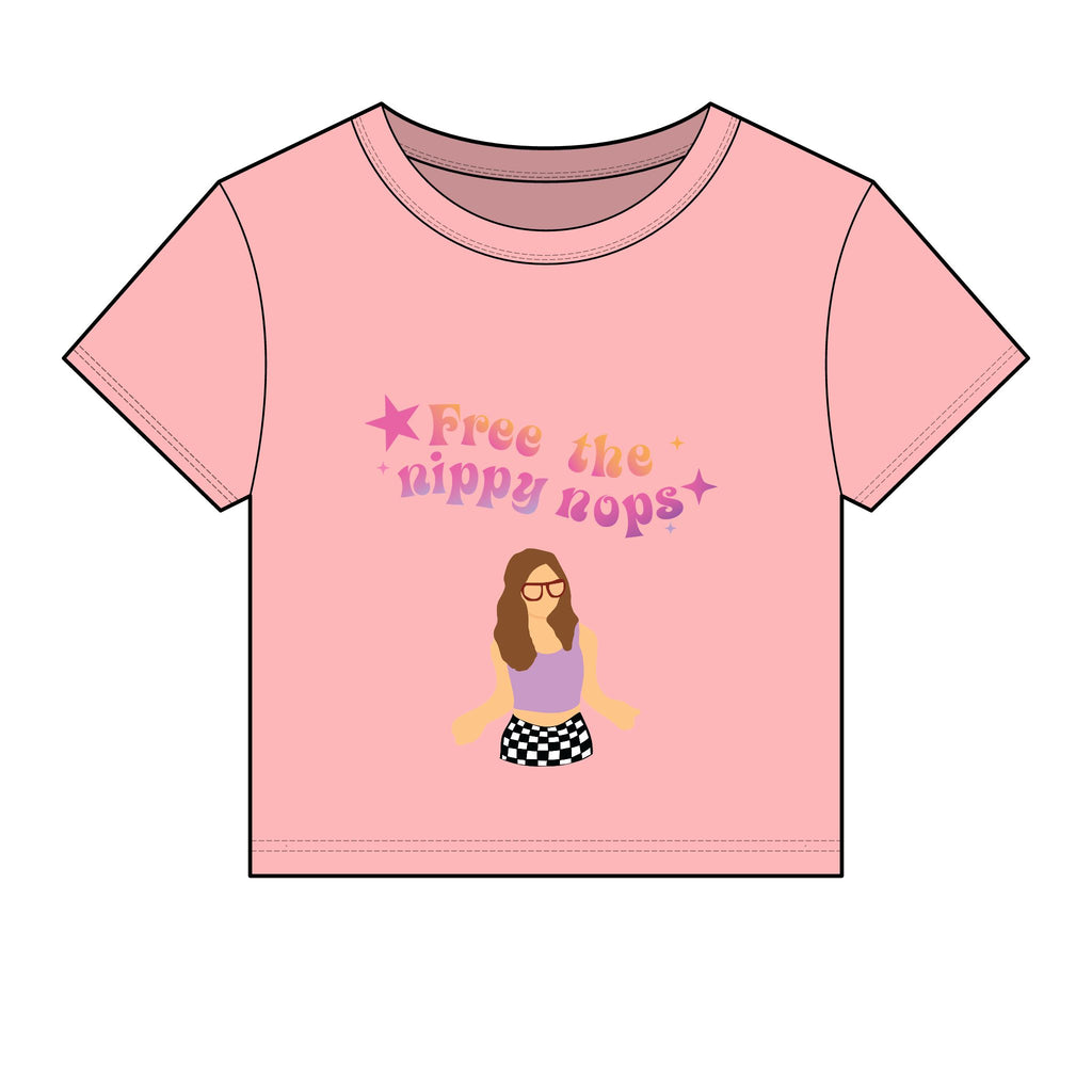 Free the Nippy Nops Baby Tee