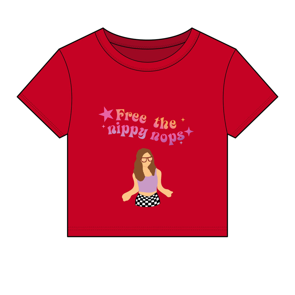 Free the Nippy Nops Baby Tee
