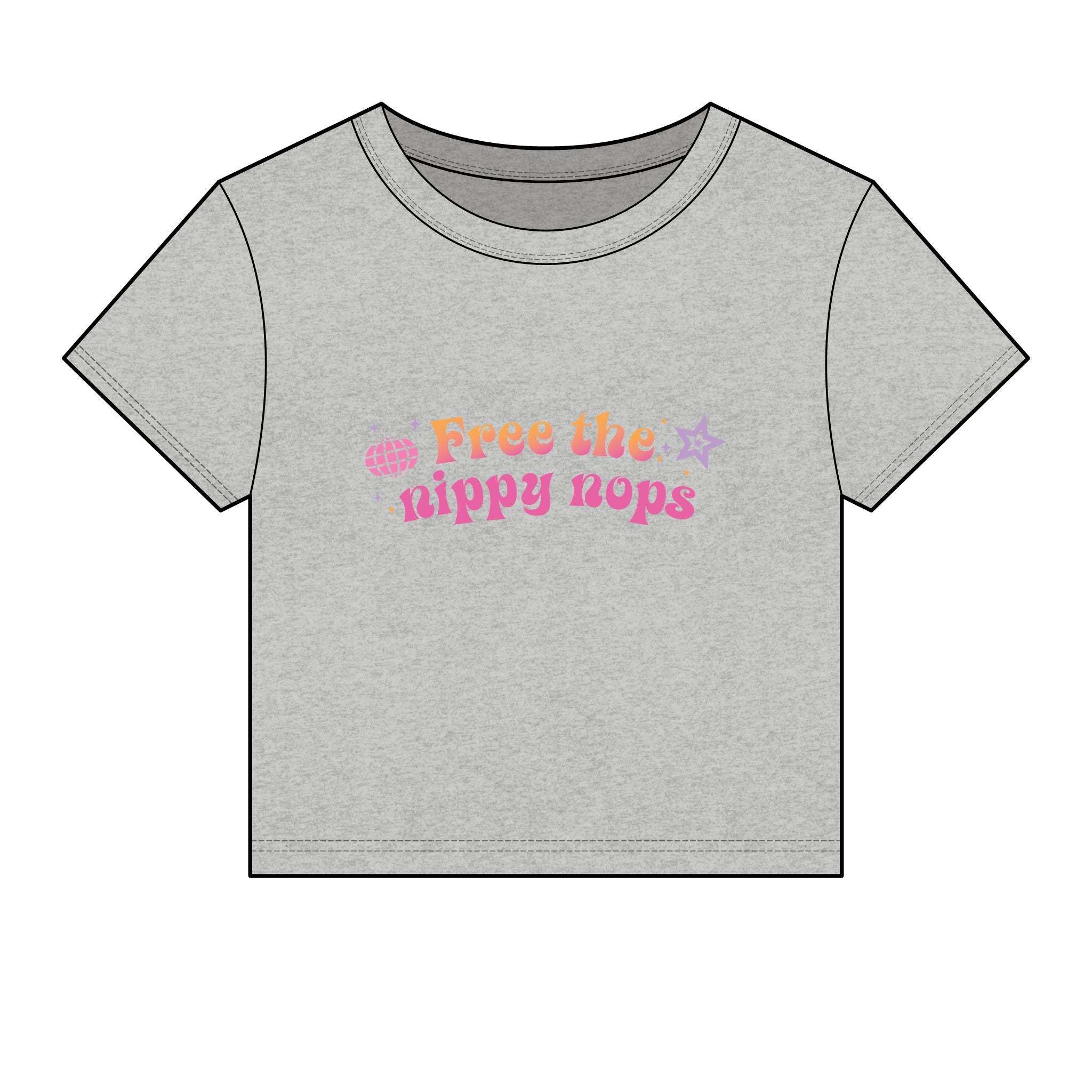 Free the Nippy Nops Baby Tee