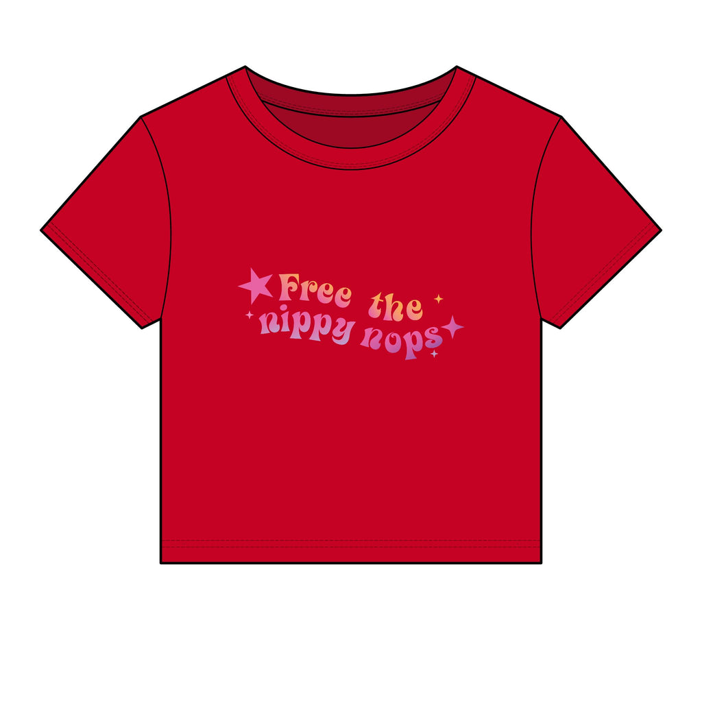 Free the Nippy Nops Baby Tee