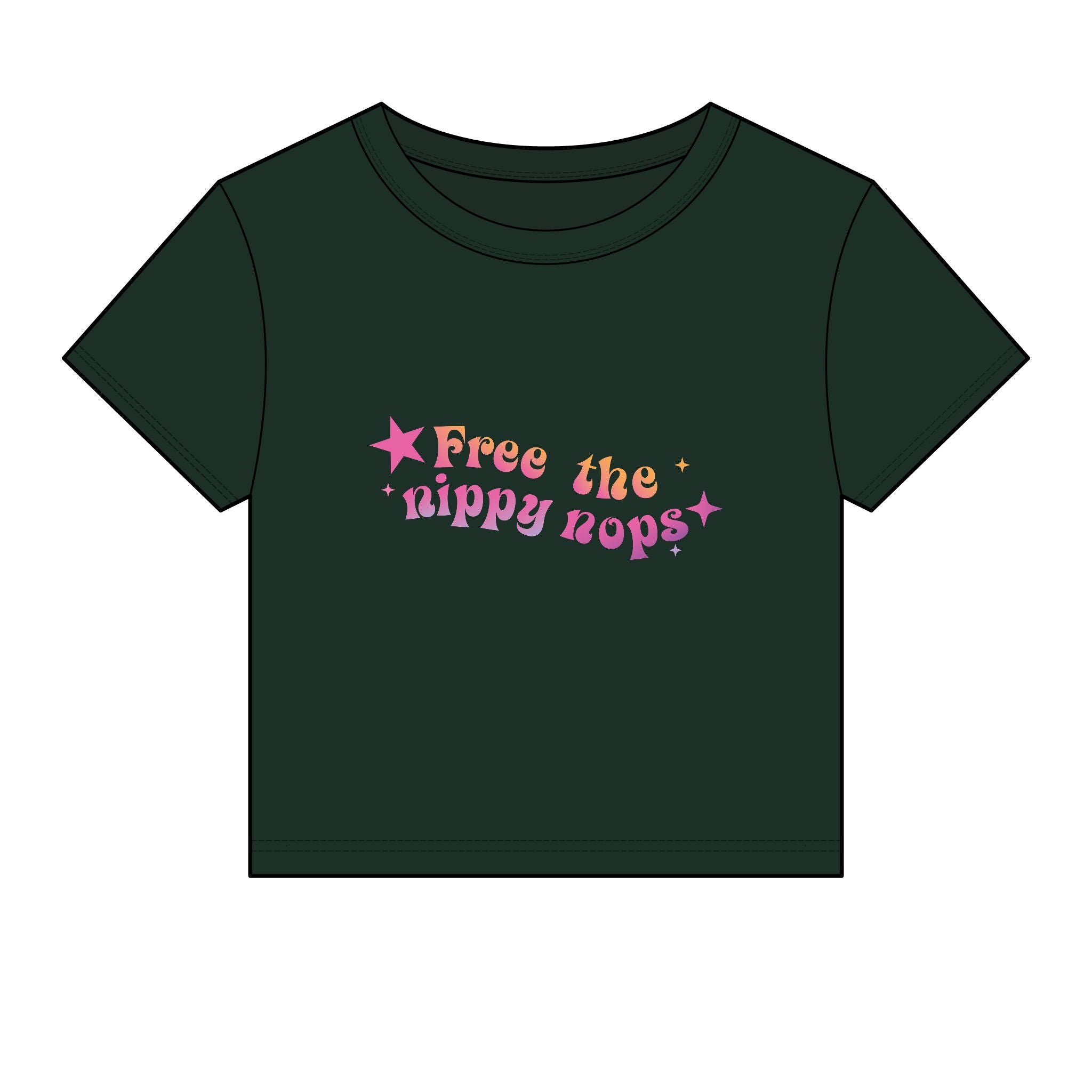 Free the Nippy Nops Baby Tee
