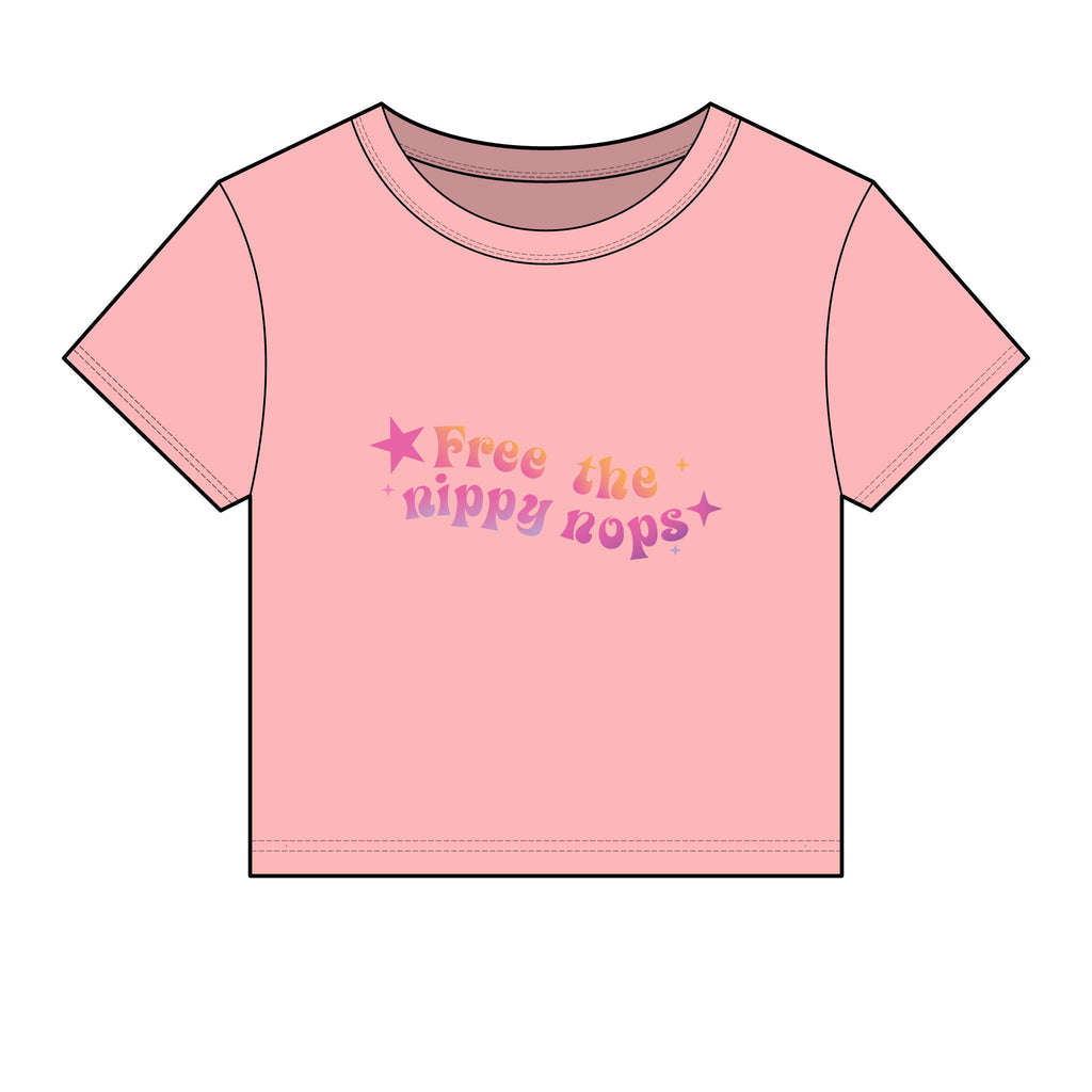 Free the Nippy Nops Baby Tee