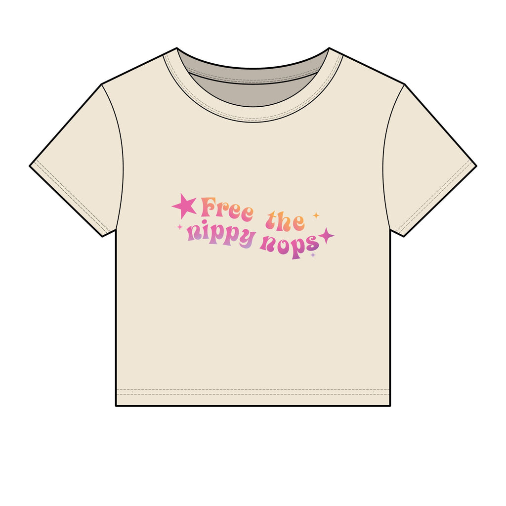 Free the Nippy Nops Baby Tee