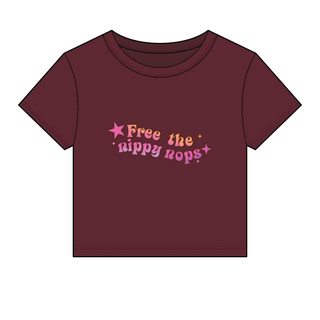 Free the Nippy Nops Baby Tee