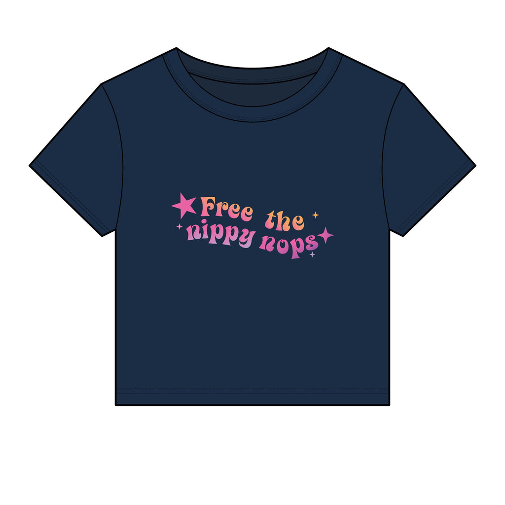 Free the Nippy Nops Baby Tee