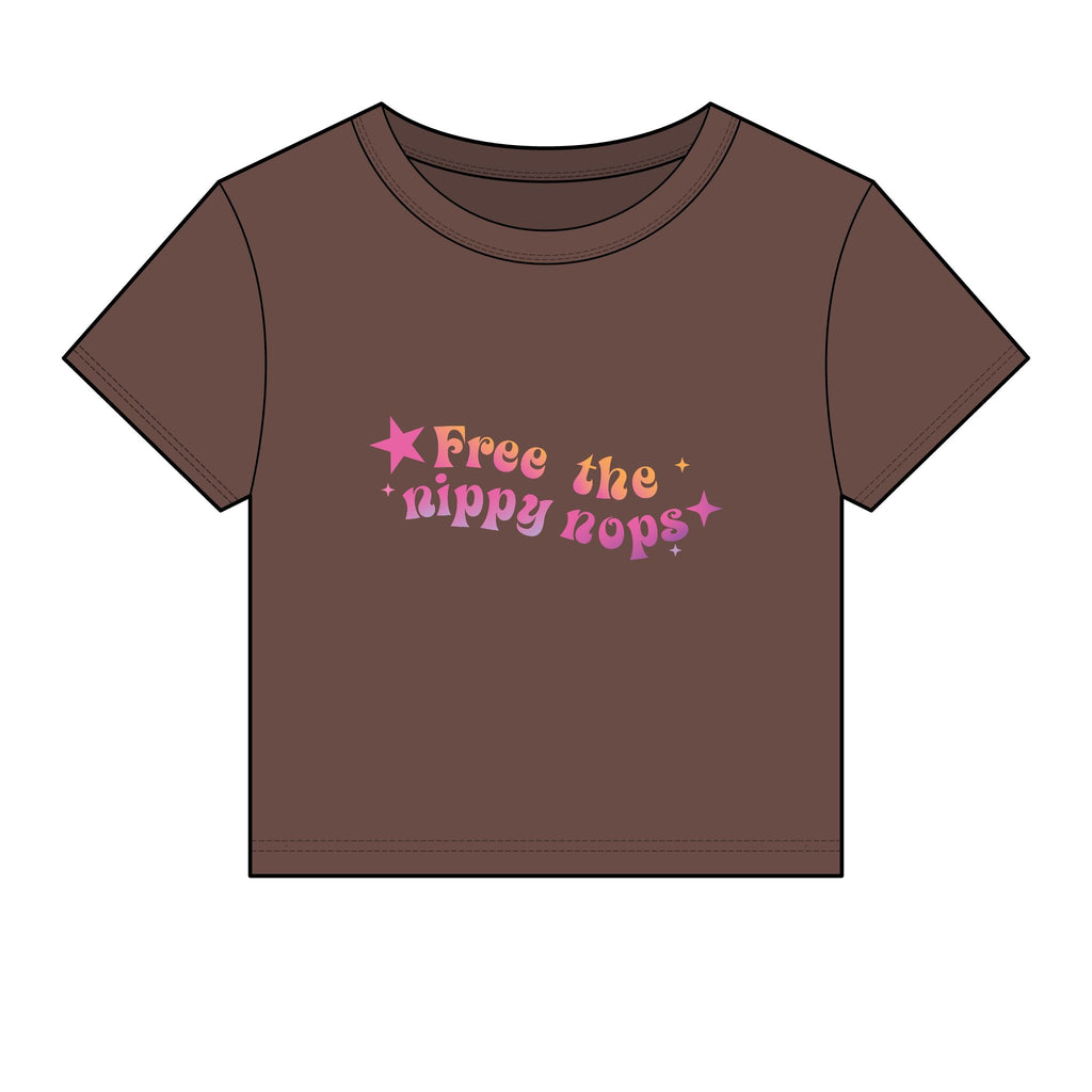 Free the Nippy Nops Baby Tee