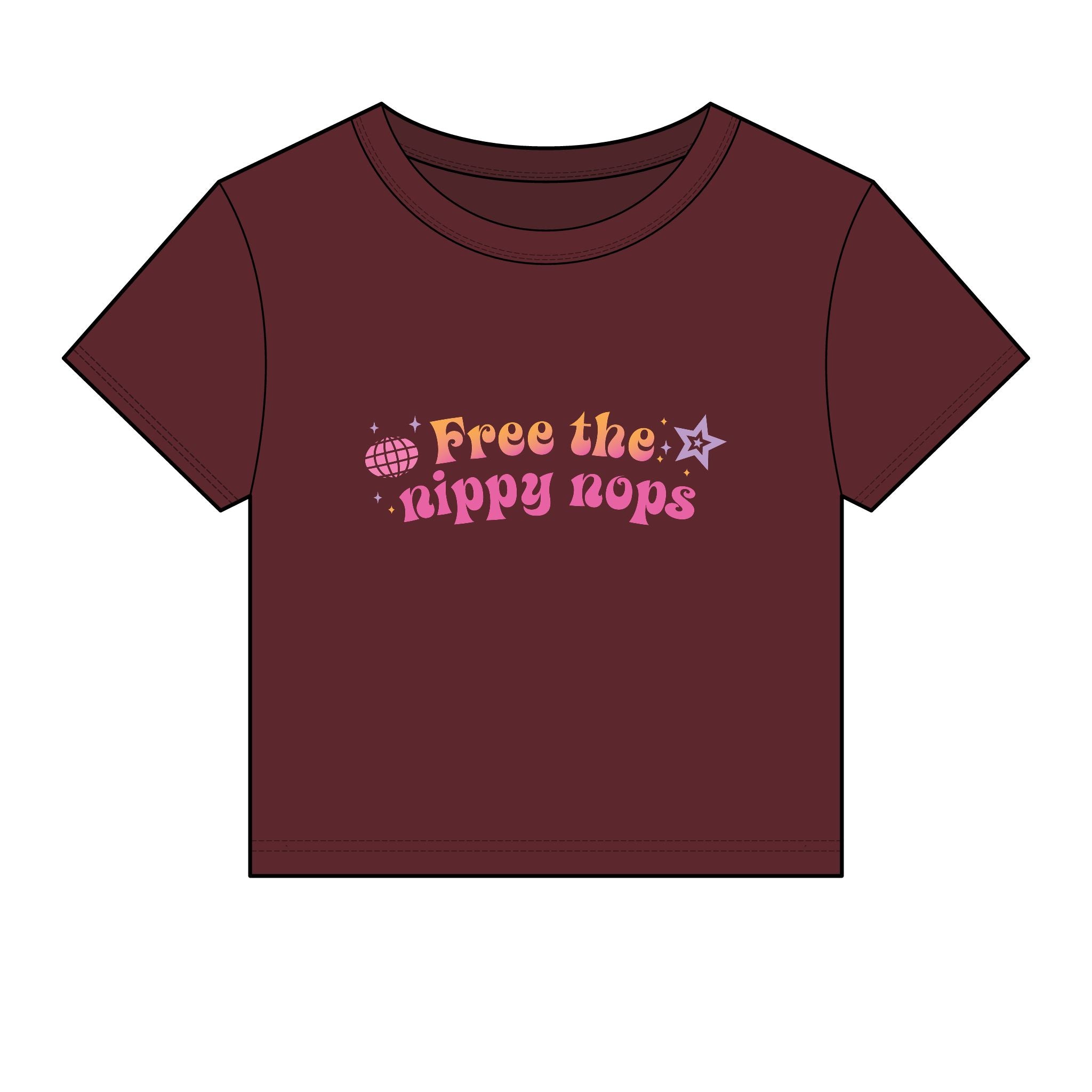 Free the Nippy Nops Baby Tee