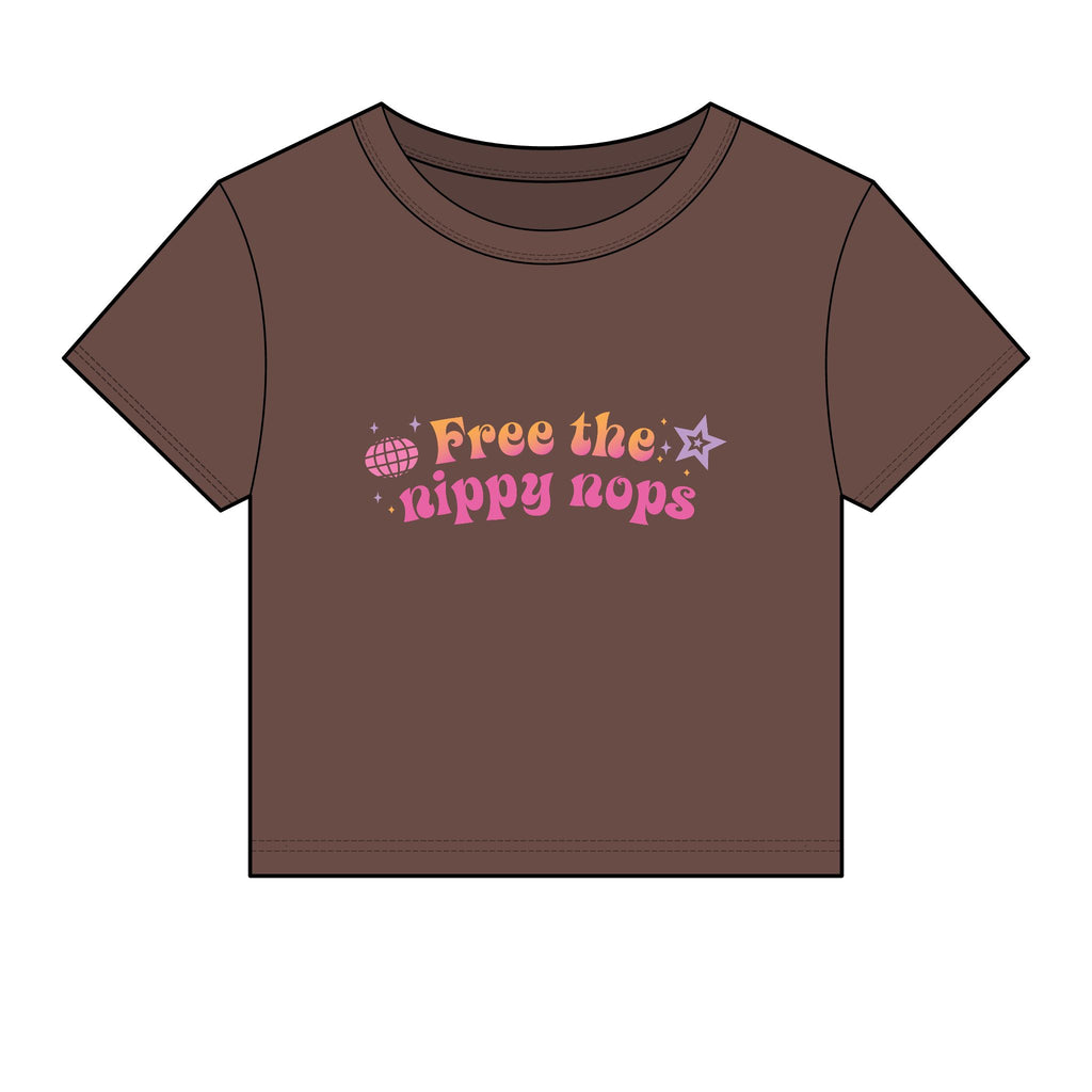 Free the Nippy Nops Baby Tee