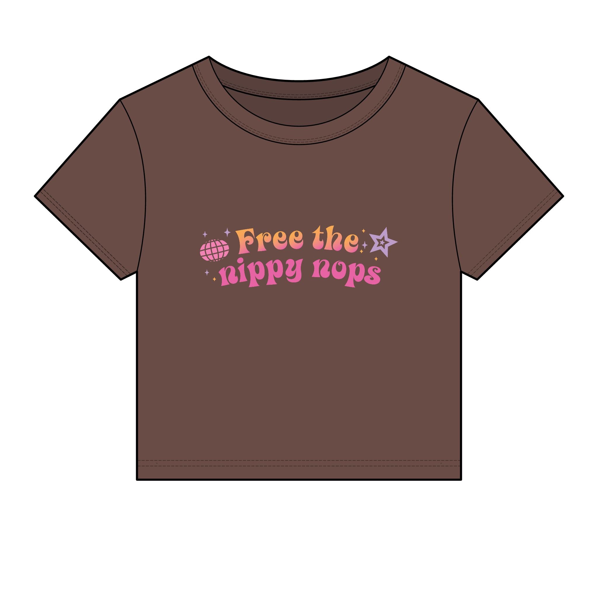 Free the Nippy Nops Baby Tee