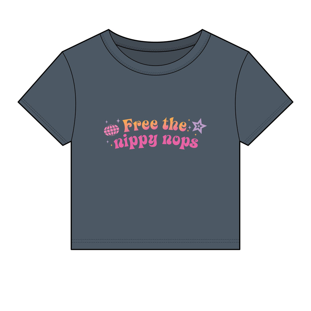 Free the Nippy Nops Baby Tee