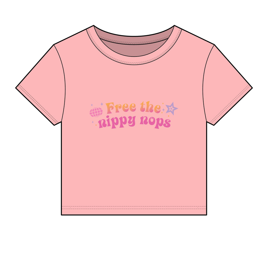 Free the Nippy Nops Baby Tee