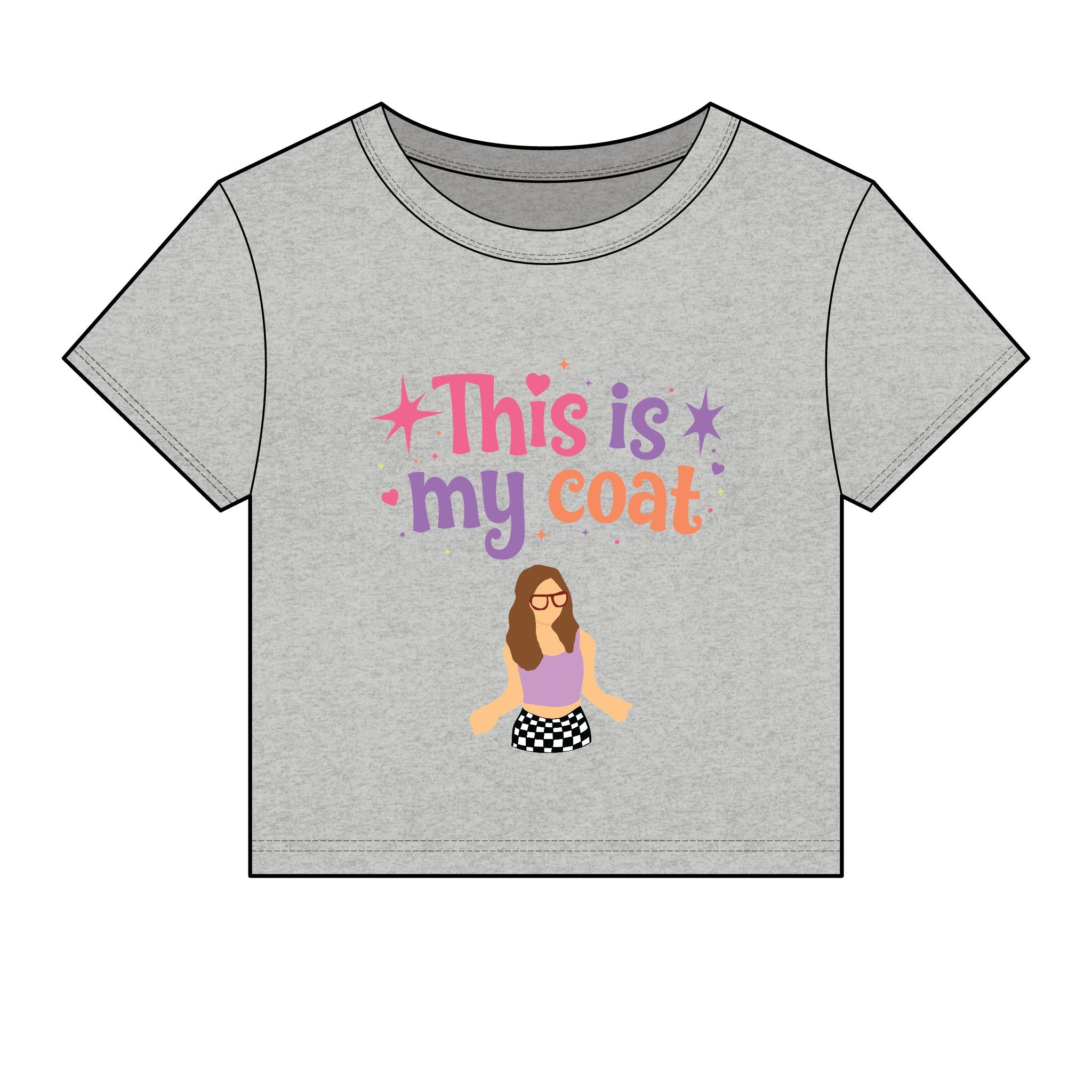 This Is My Coat Baby Tee