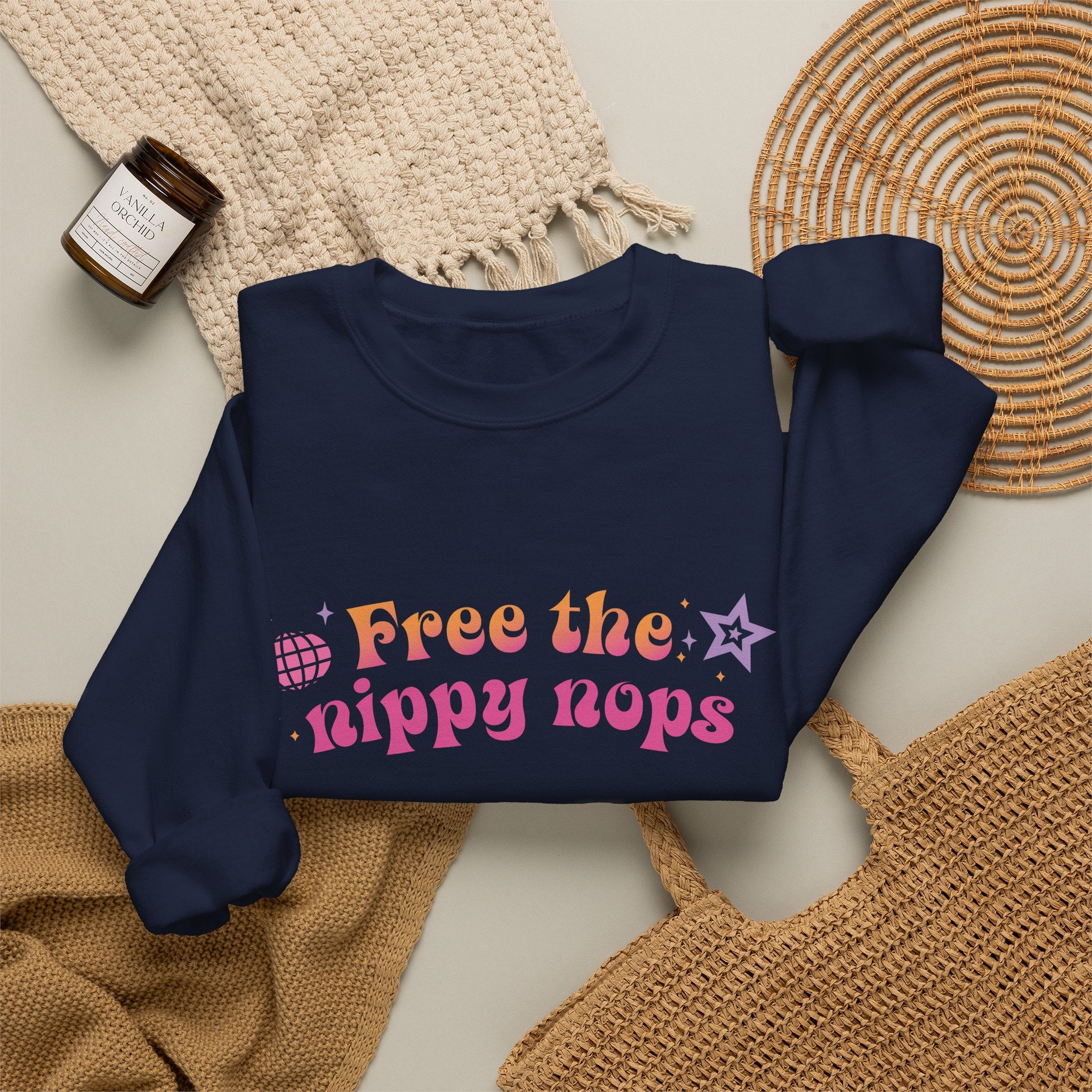 Free the Nippy Nops Unisex Sweatshirt