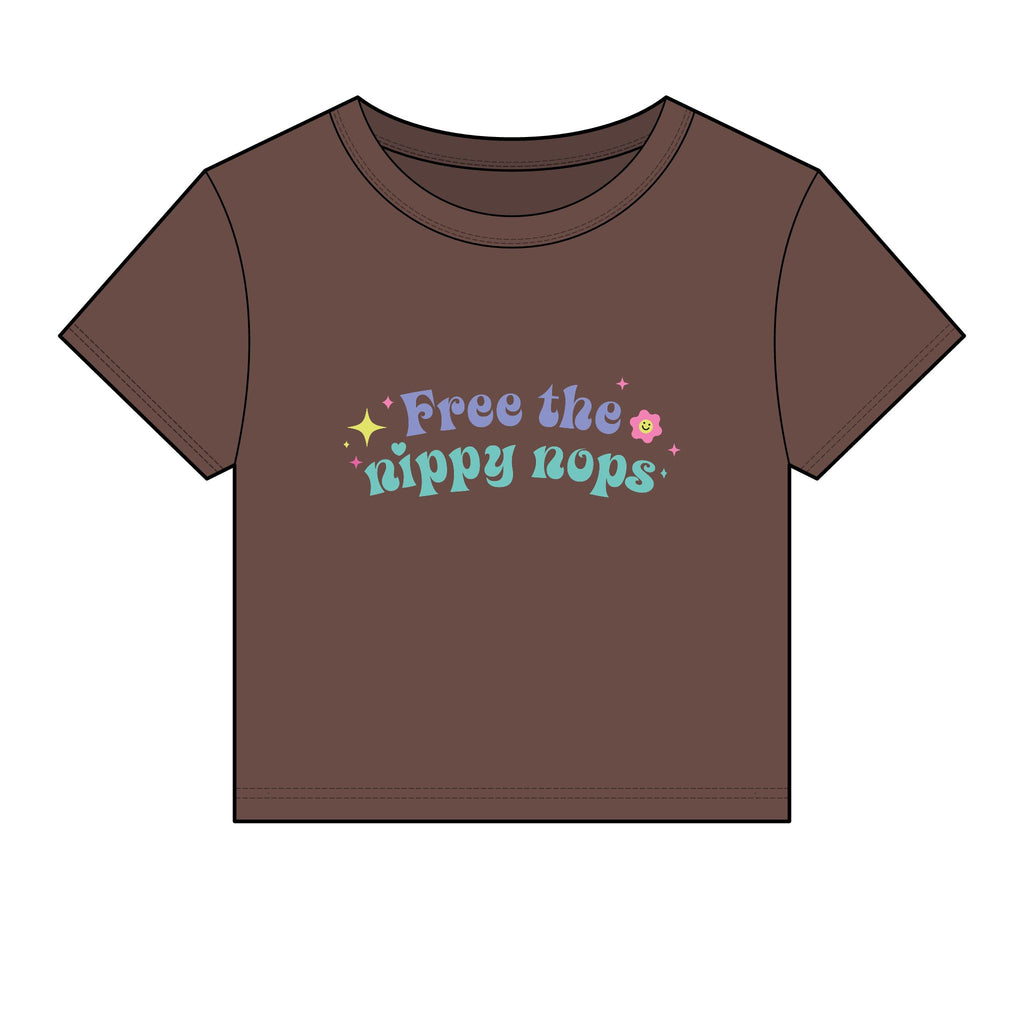 Free the Nippy Nops Baby Tee