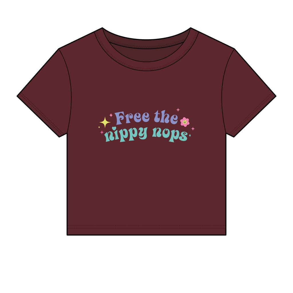 Free the Nippy Nops Baby Tee