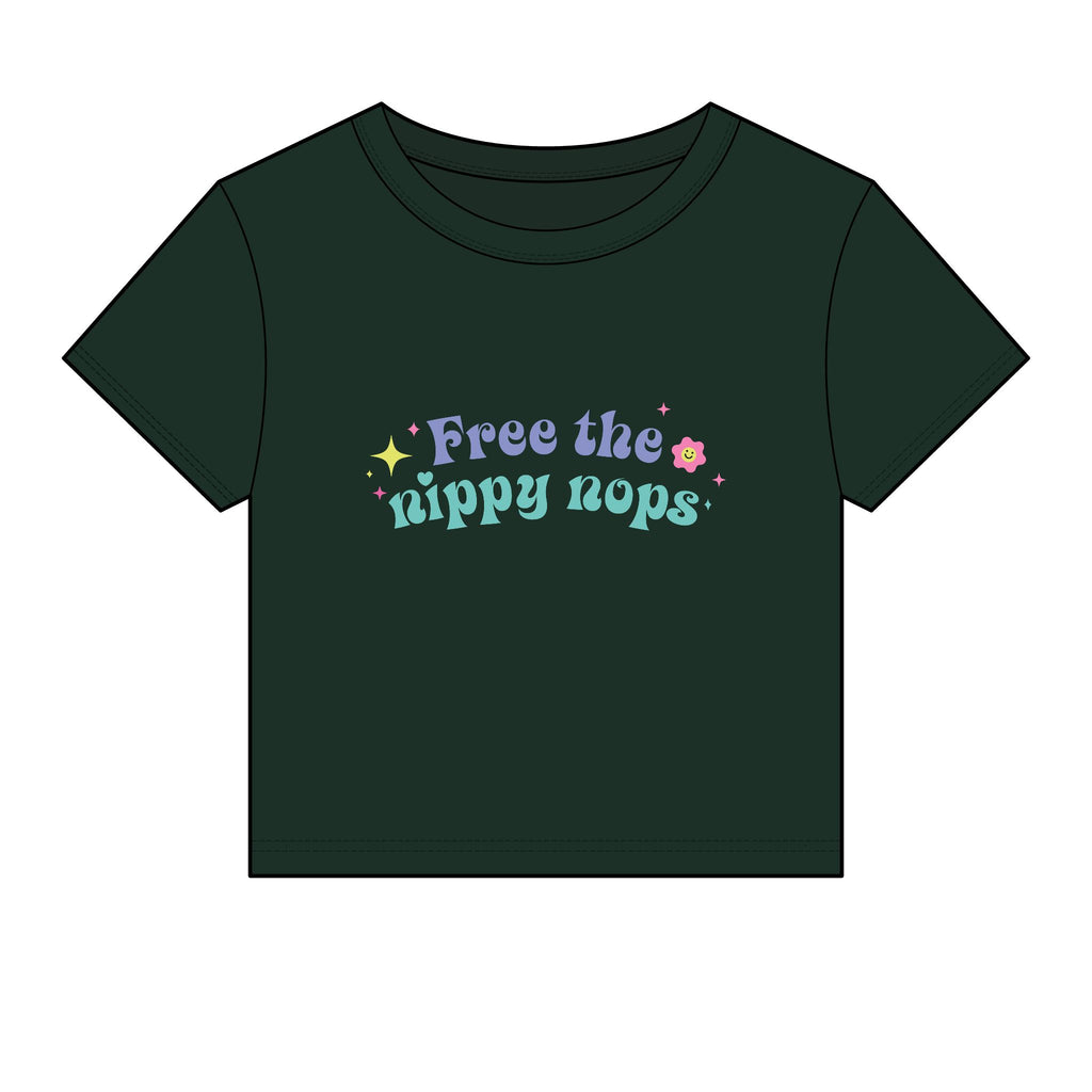Free the Nippy Nops Baby Tee
