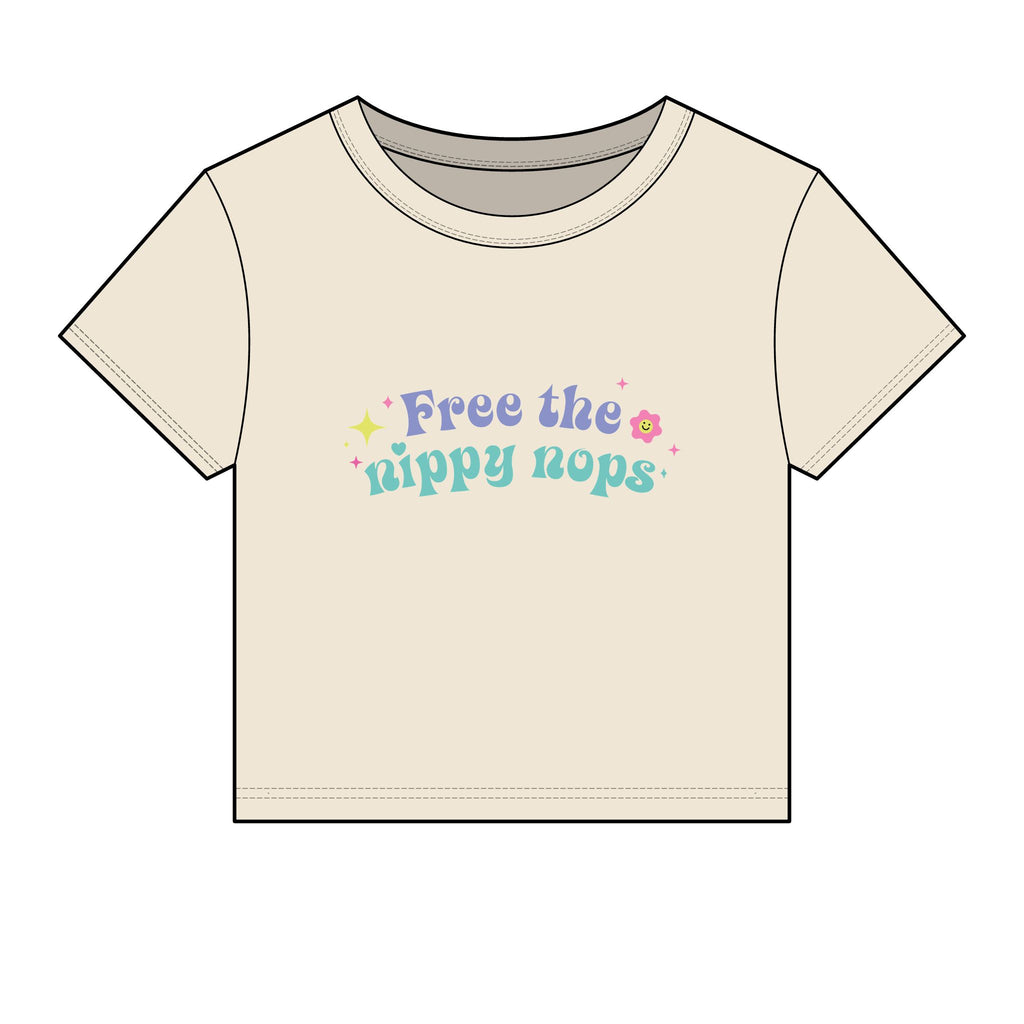Free the Nippy Nops Baby Tee