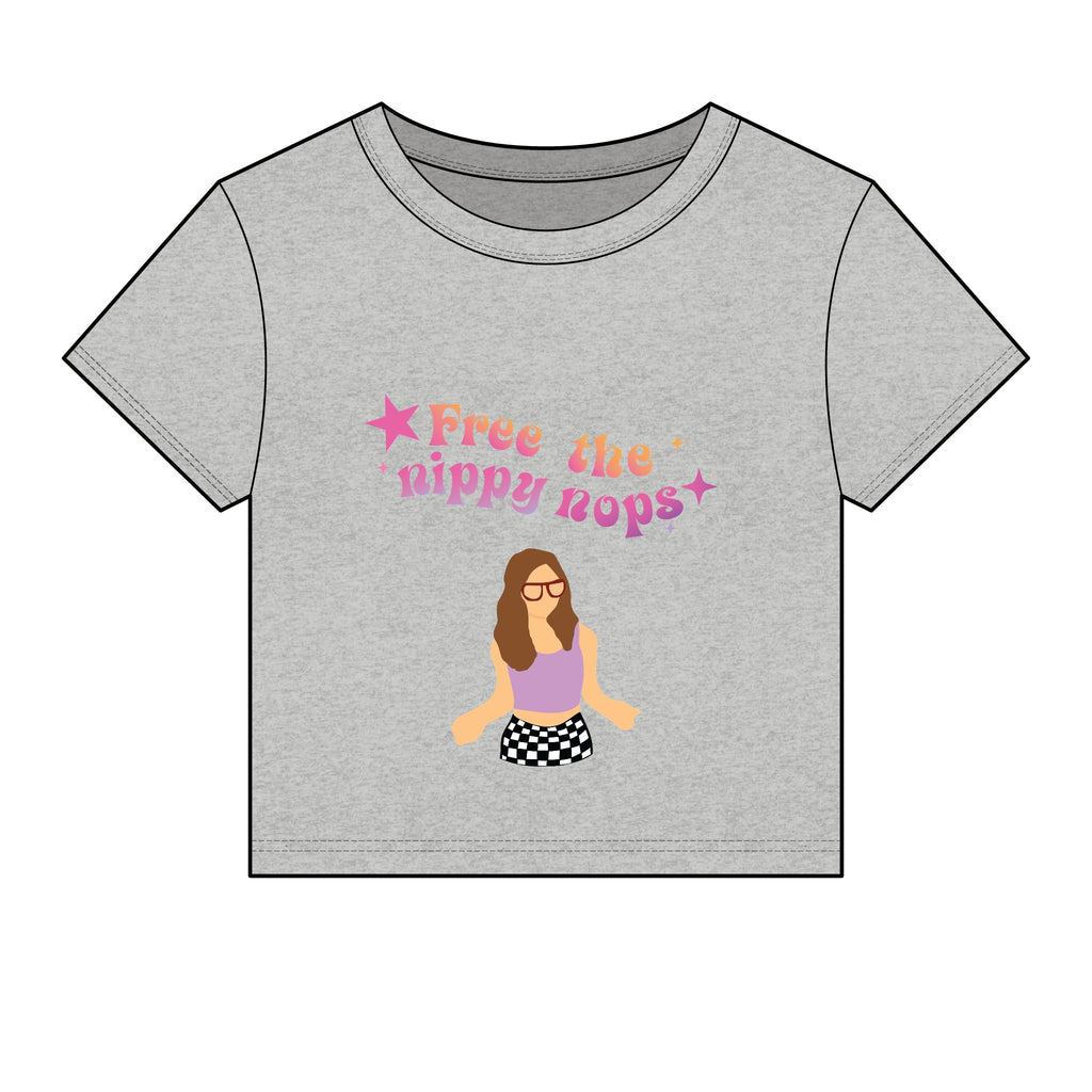 Free the Nippy Nops Baby Tee
