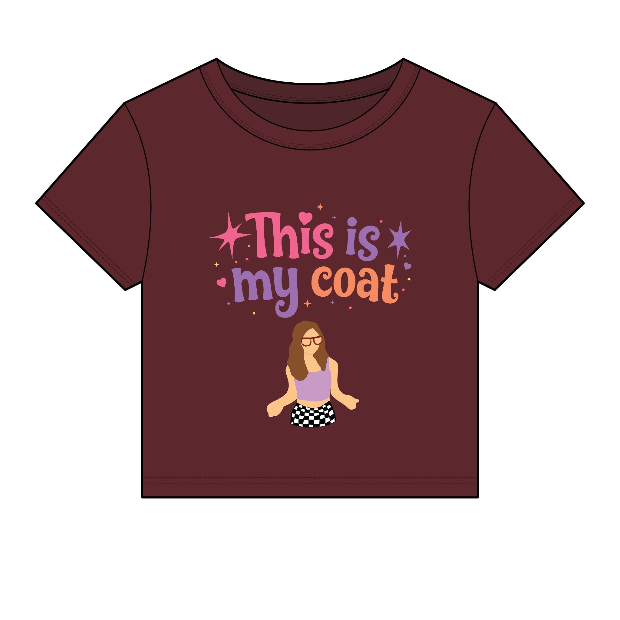 This Is My Coat Baby Tee