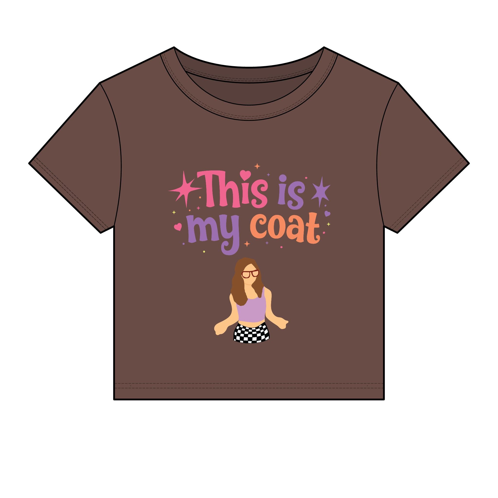 This Is My Coat Baby Tee