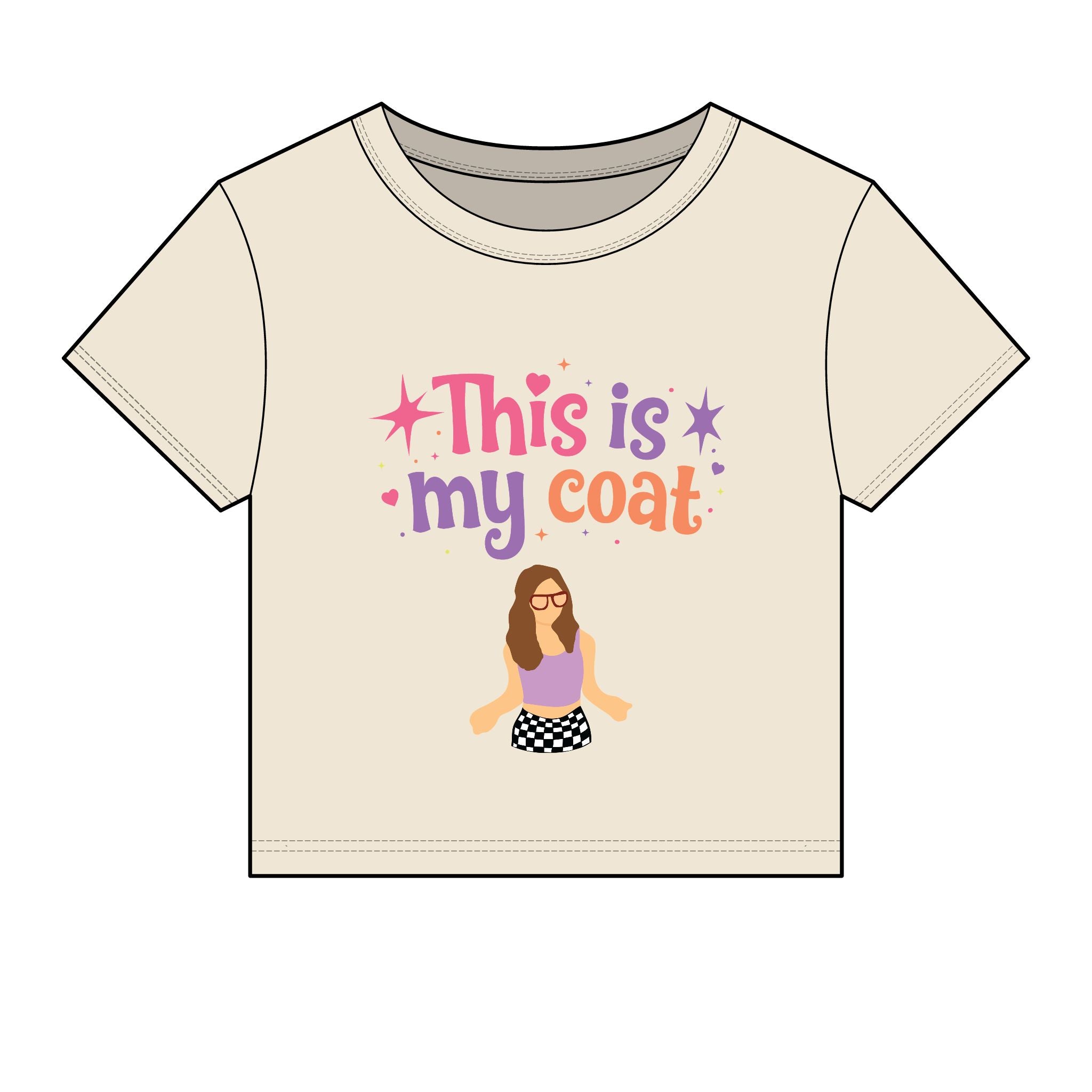 This Is My Coat Baby Tee