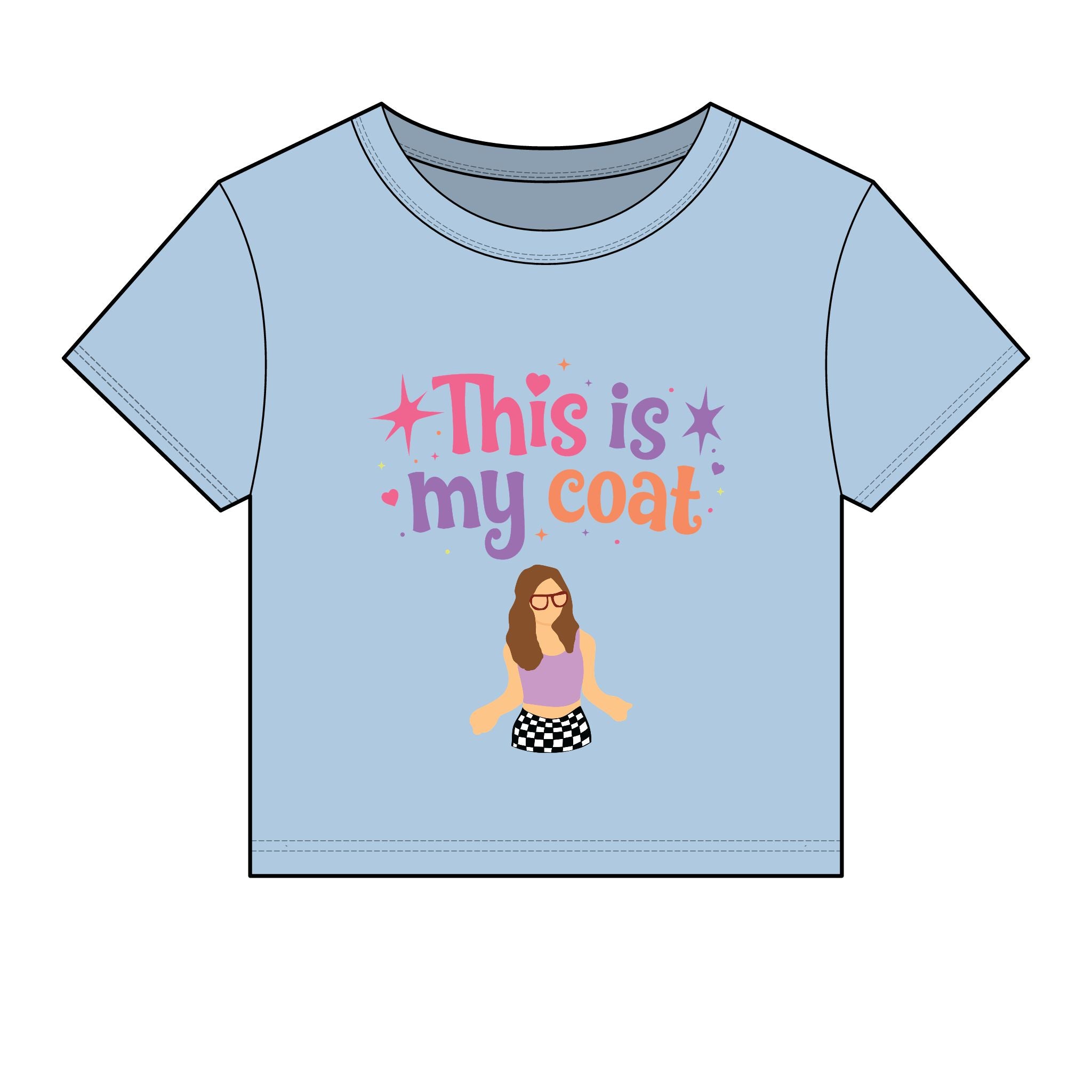 This Is My Coat Baby Tee