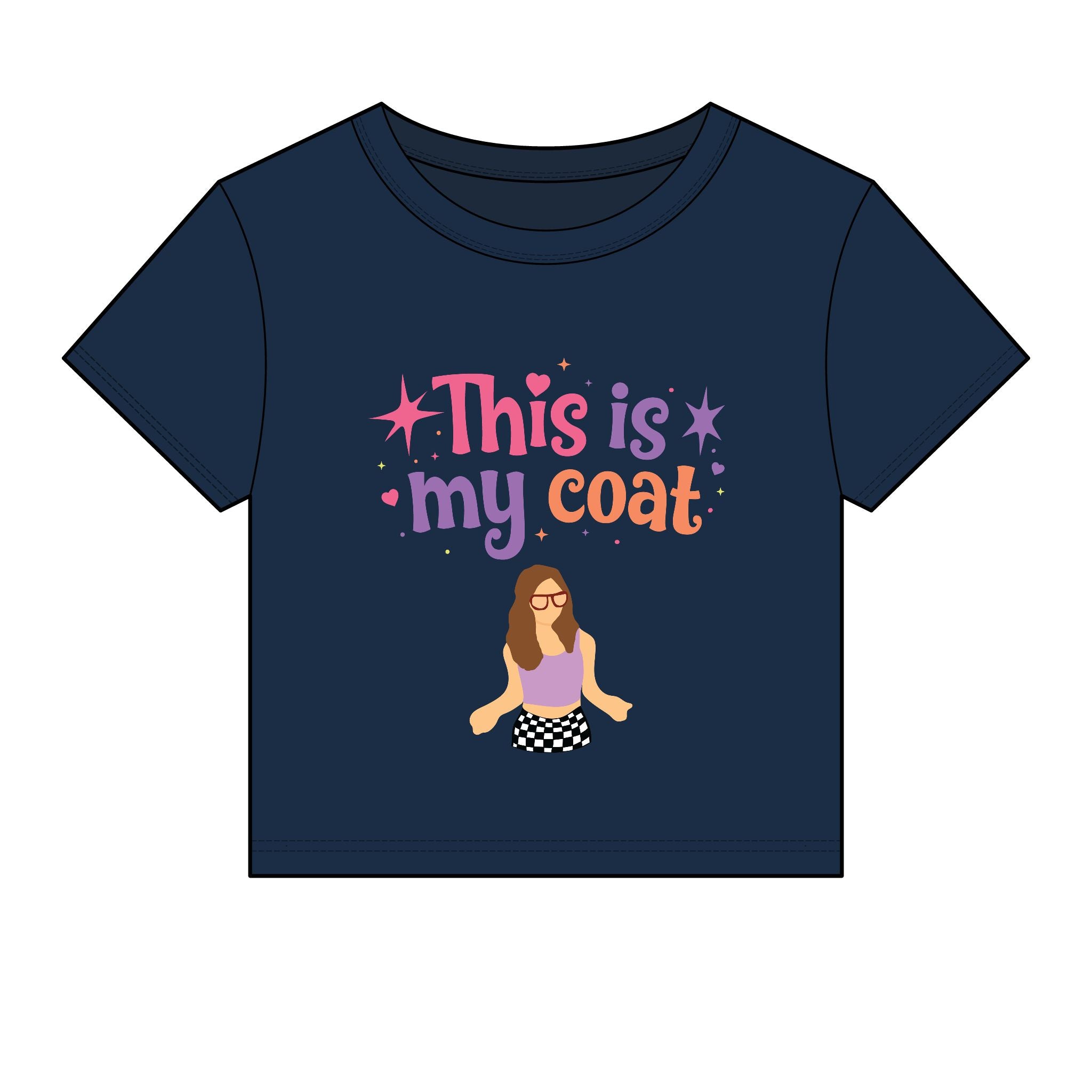 This Is My Coat Baby Tee