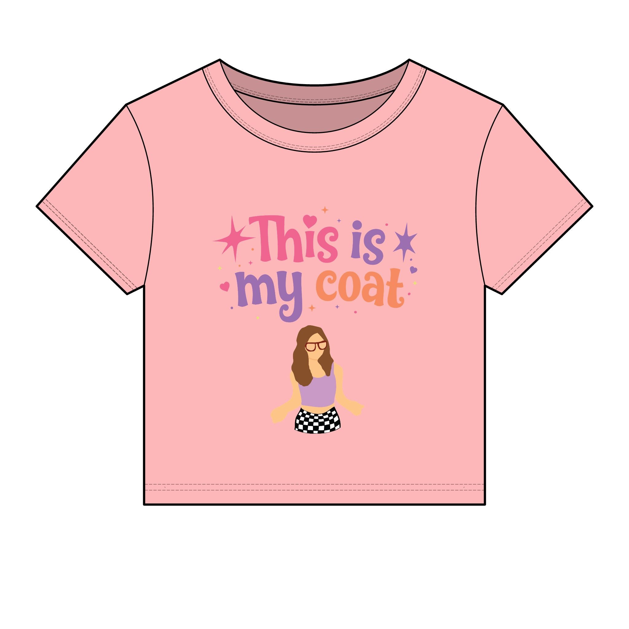 This Is My Coat Baby Tee