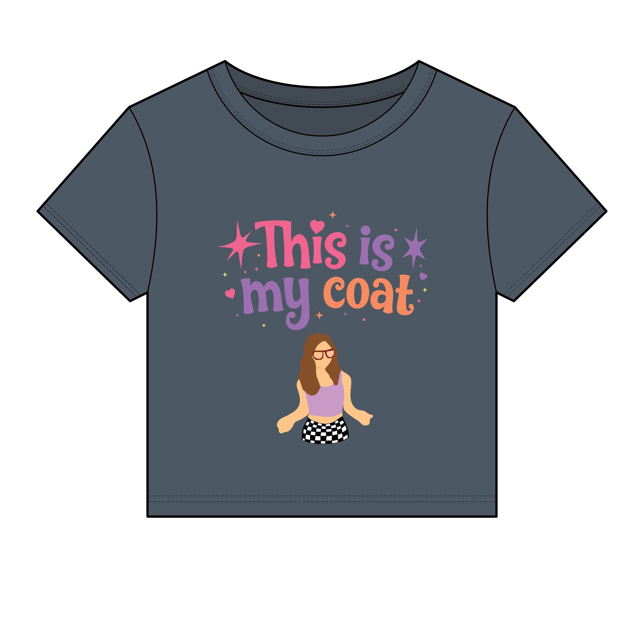 This Is My Coat Baby Tee