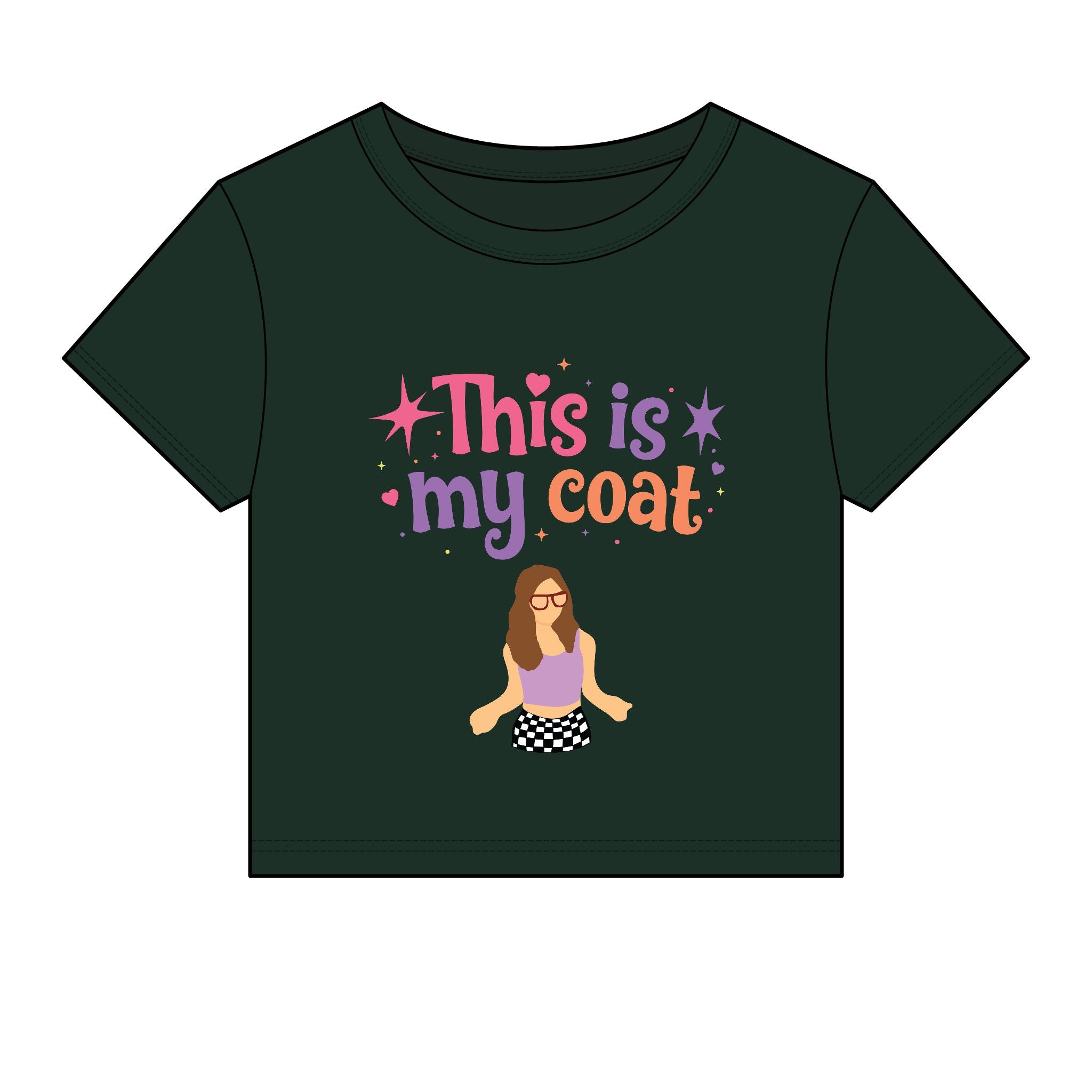 This Is My Coat Baby Tee