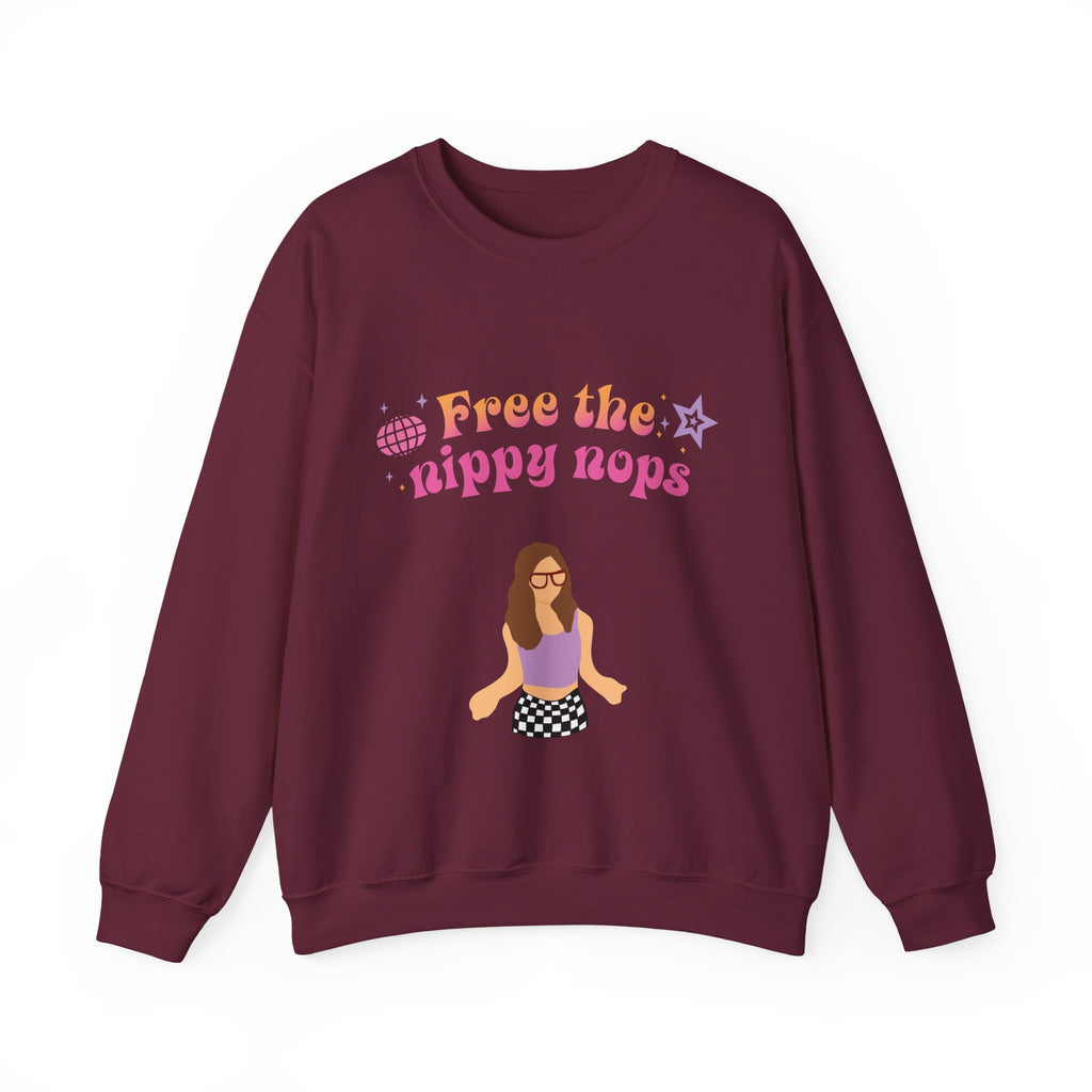 Free the Nippy Nops Unisex Sweatshirt