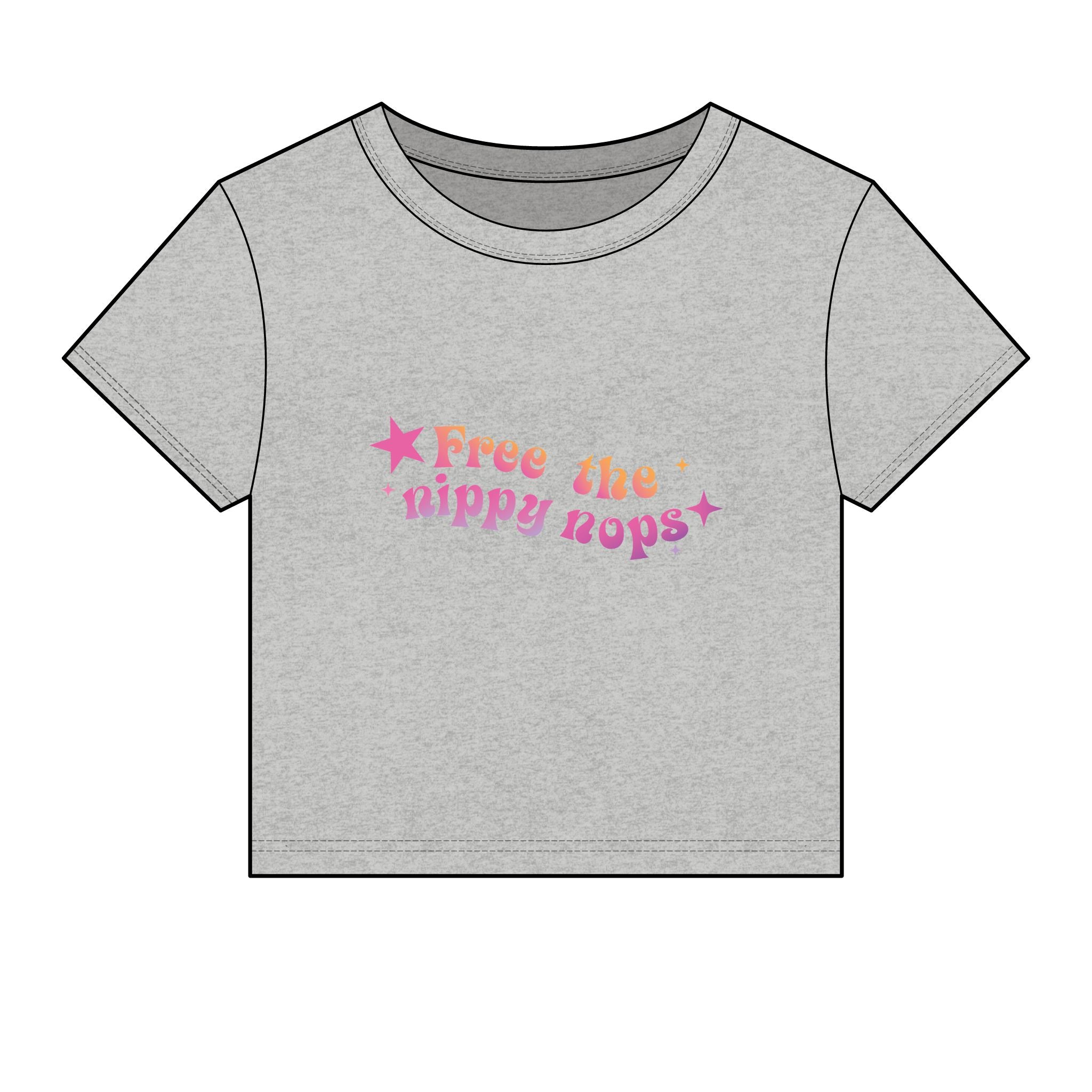 Free the Nippy Nops Baby Tee